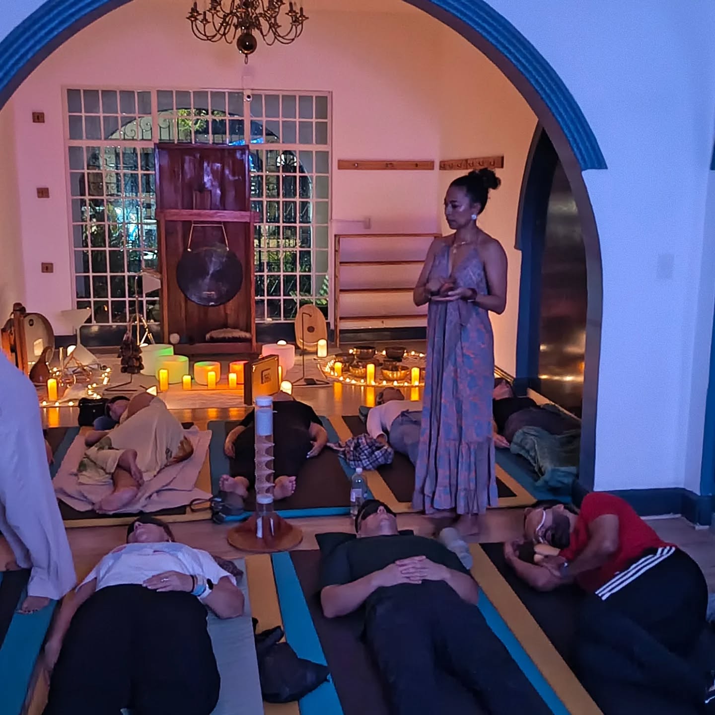 Sesión de sonido y meditación